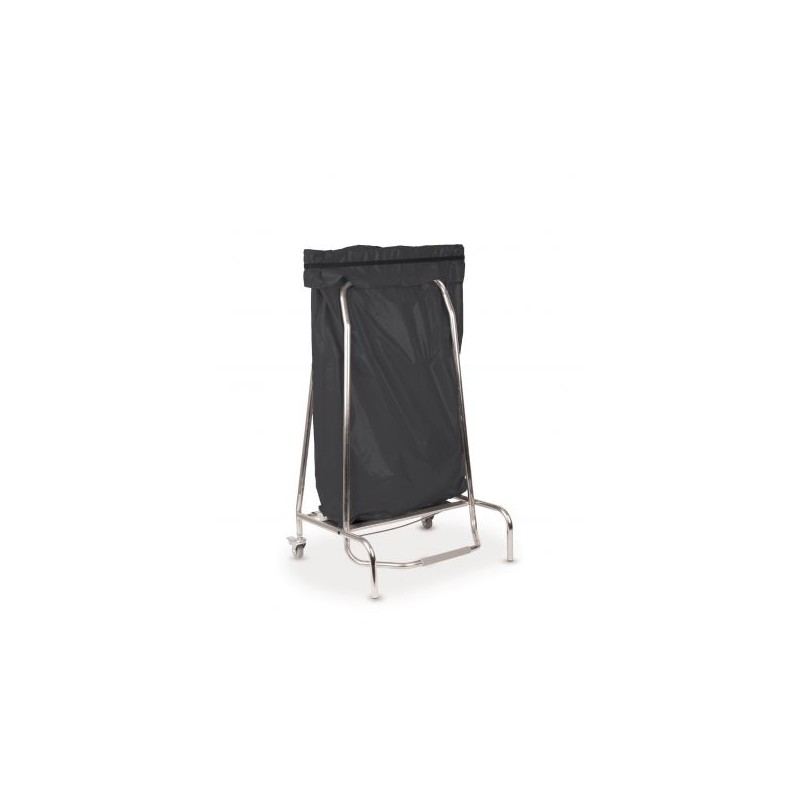 Support Sac Poubelle inox pour sac de 110L