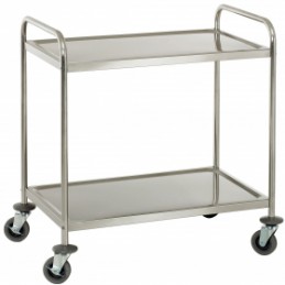 CHARIOT DE DESSERTE INOX 2...