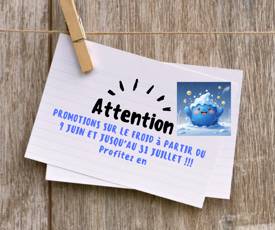 PROMOTION SUR LE FROID